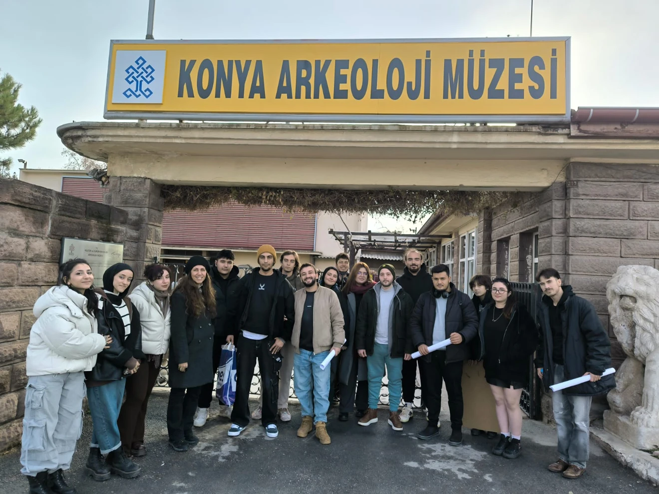 Konya Arkeoloji Müzesine Teknik Gezi Gerçekleştirildi